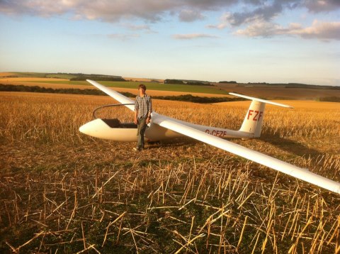 Liam's field near Mere